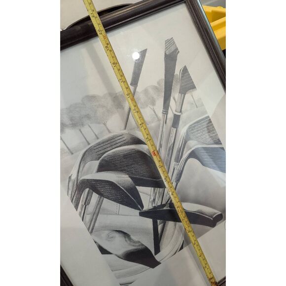 REALISM GOLF ART - Original Artwork "Fore-Shadowing" - Picture 8 of 11